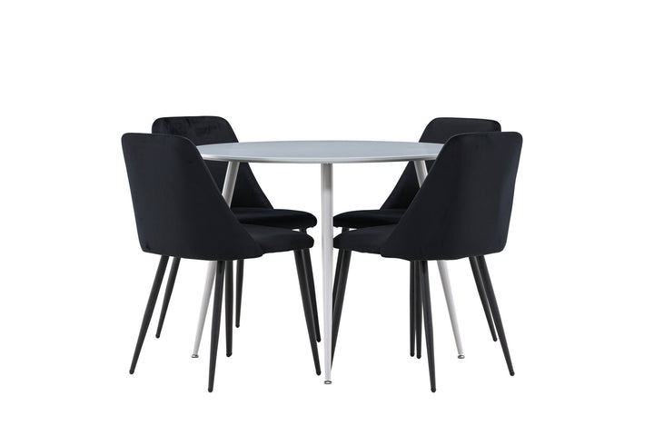 Venture Home Plaza Dining Table with Night Dining Chair
