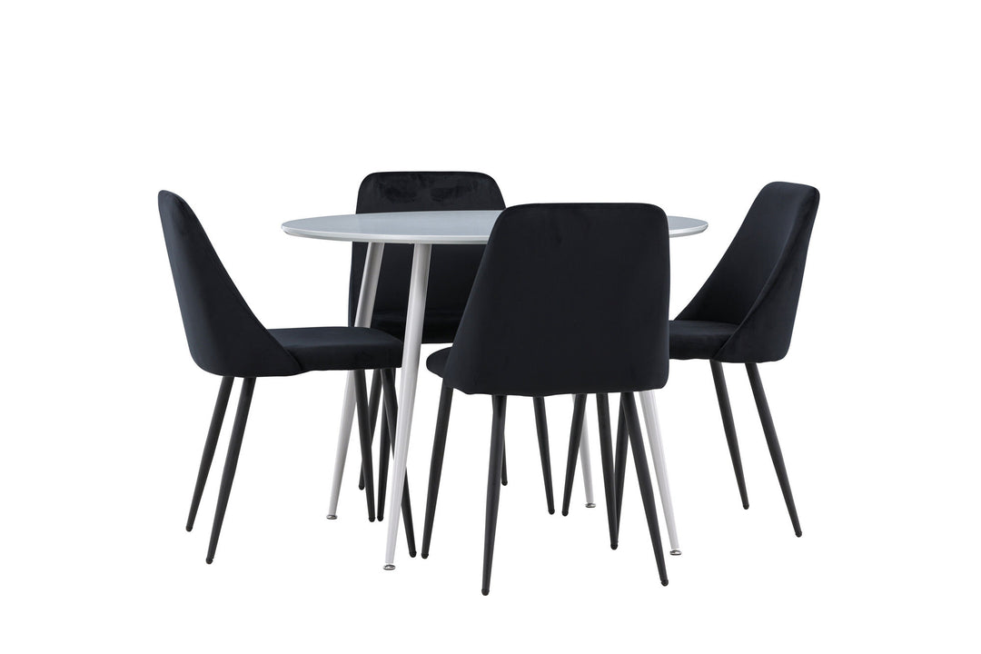 Venture Home Plaza Dining Table with Night Dining Chair