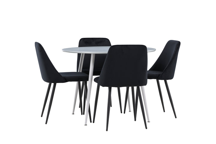 Venture Home Plaza Dining Table with Night Dining Chair