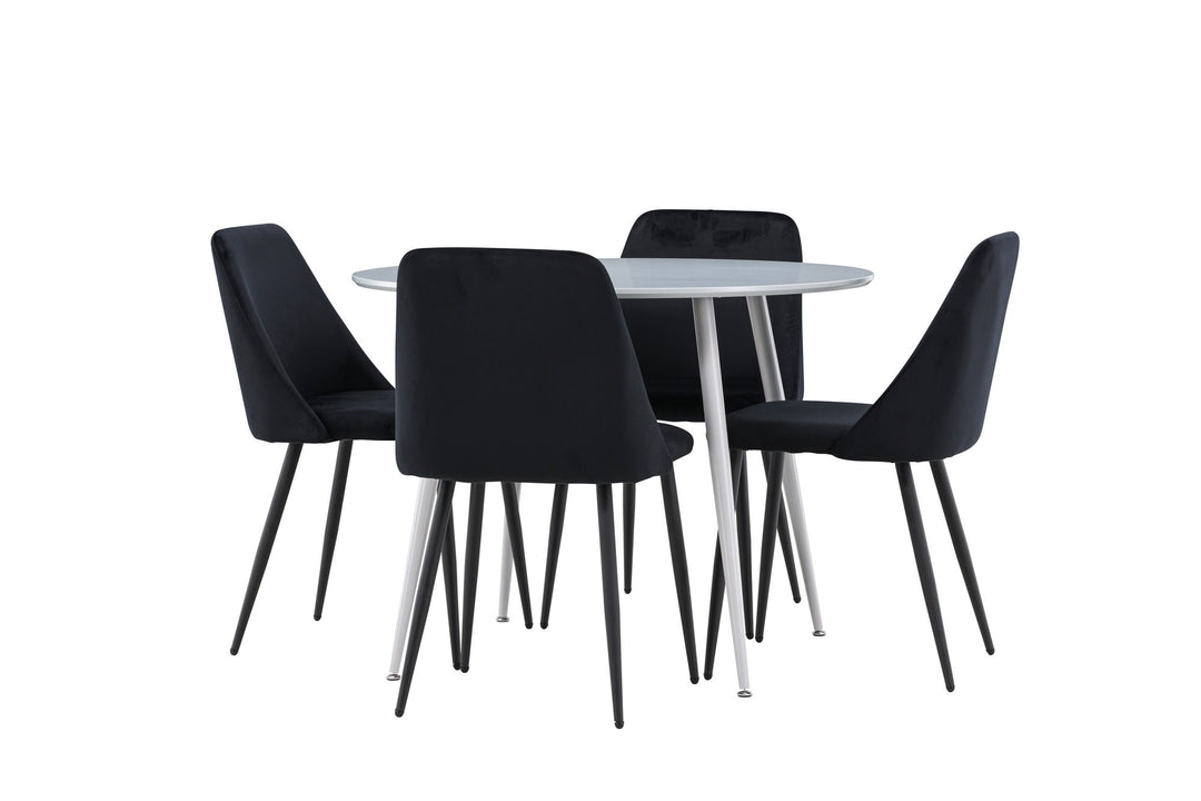 Venture Home Plaza Dining Table with Night Dining Chair