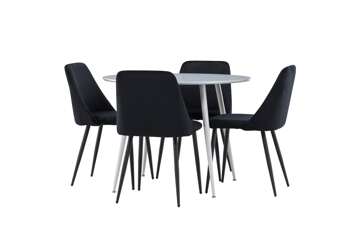Venture Home Plaza Dining Table with Night Dining Chair
