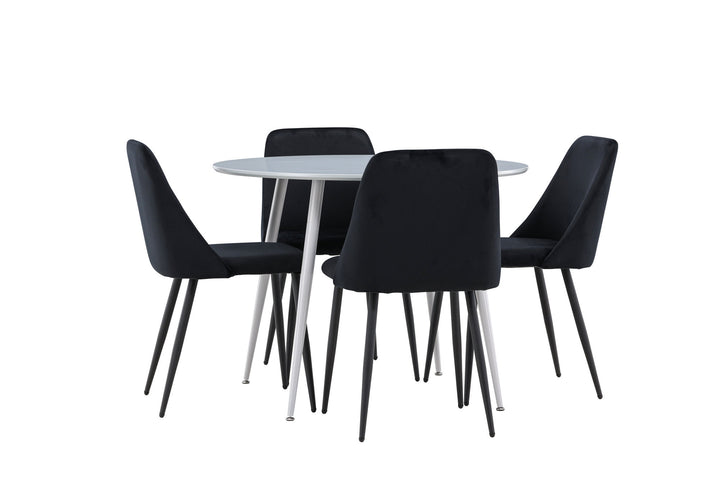 Venture Home Plaza Dining Table with Night Dining Chair