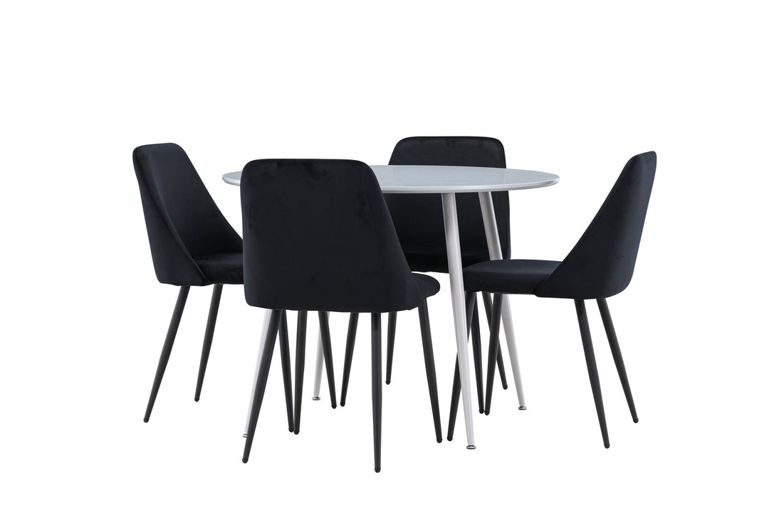 Venture Home Plaza Dining Table with Night Dining Chair