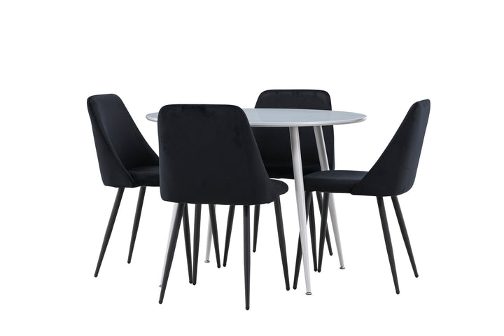 Venture Home Plaza Dining Table with Night Dining Chair