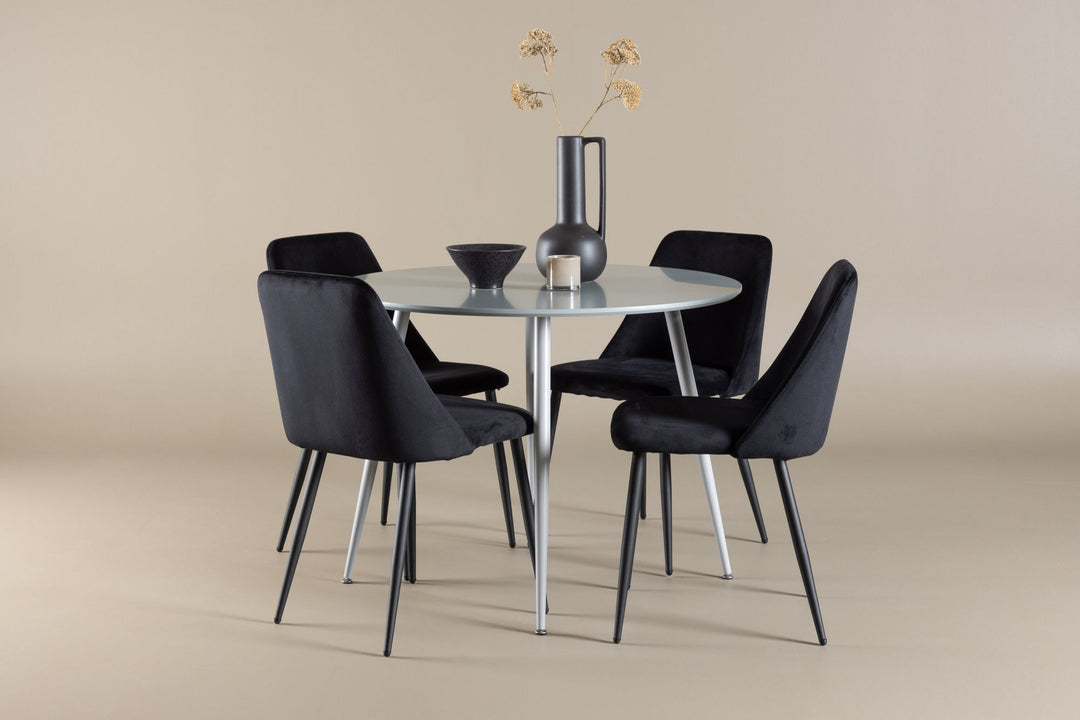 Venture Home Plaza Dining Table with Night Dining Chair
