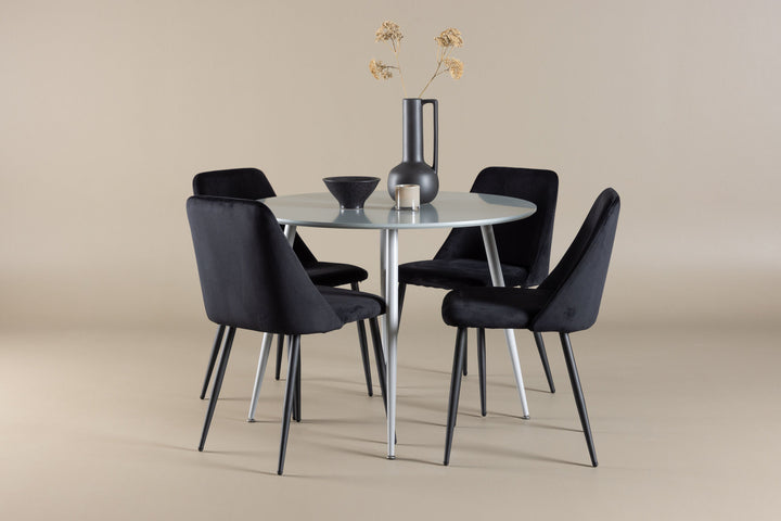 Venture Home Plaza Dining Table with Night Dining Chair