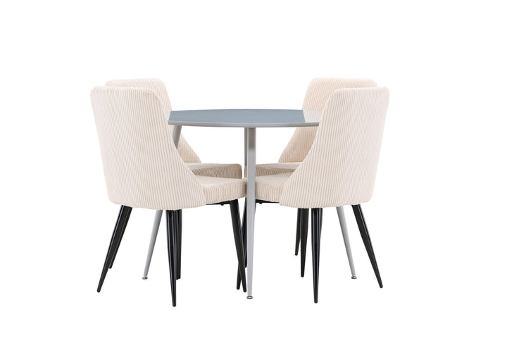 Venture Home Plaza Dining Table with Leone Dining Chair