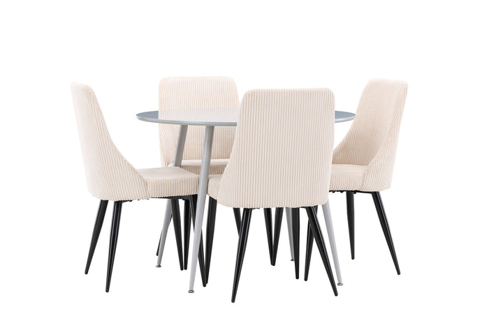 Venture Home Plaza Dining Table with Leone Dining Chair