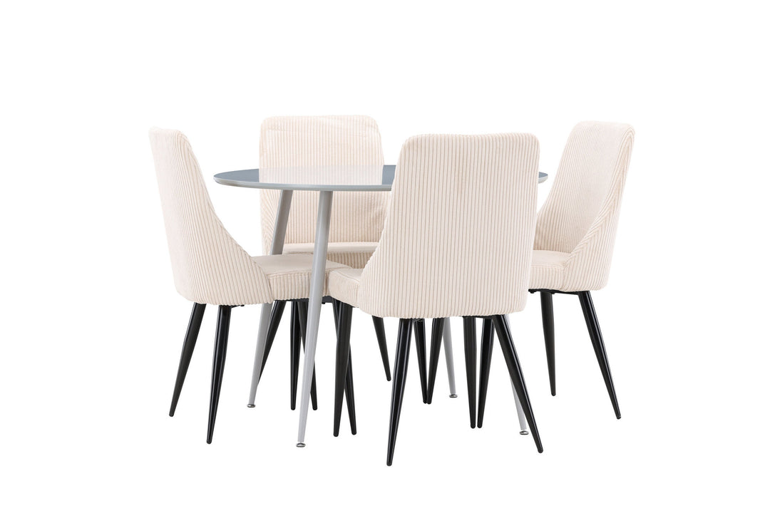Venture Home Plaza Dining Table with Leone Dining Chair