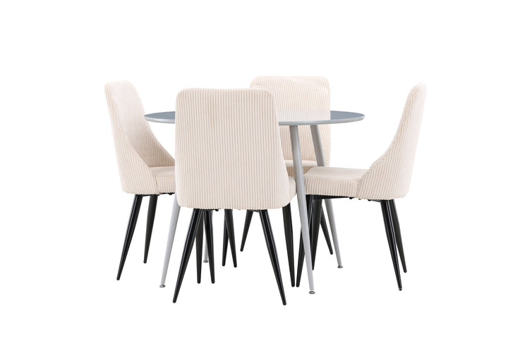 Venture Home Plaza Dining Table with Leone Dining Chair
