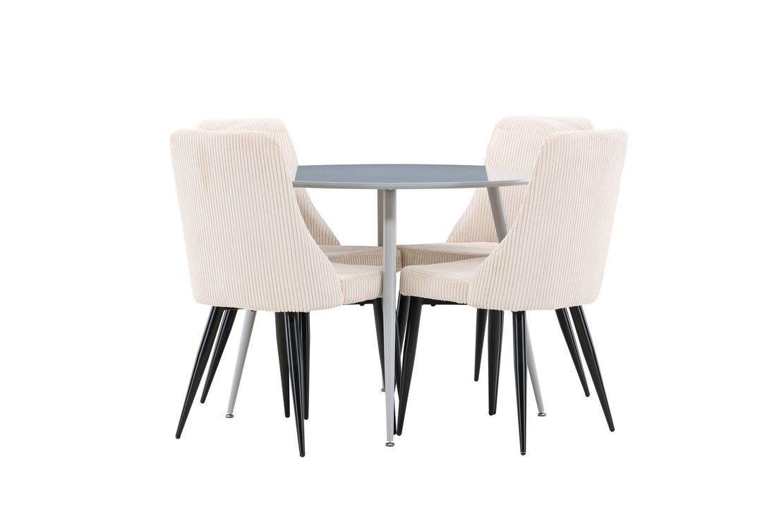 Venture Home Plaza Dining Table with Leone Dining Chair