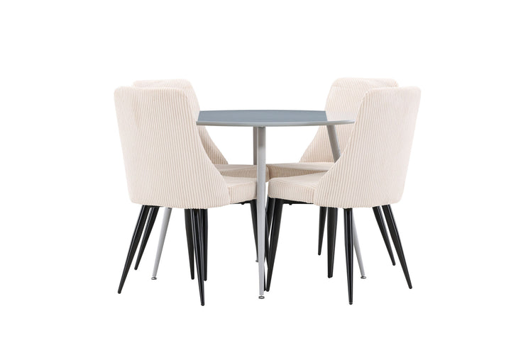 Venture Home Plaza Dining Table with Leone Dining Chair