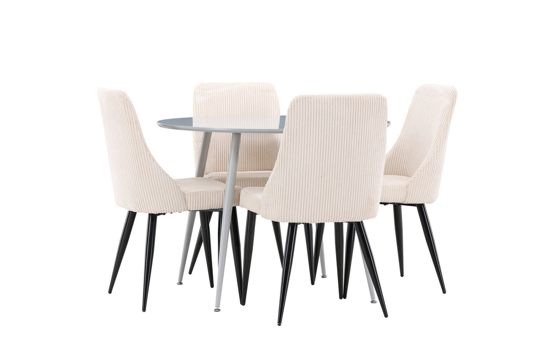 Venture Home Plaza Dining Table with Leone Dining Chair