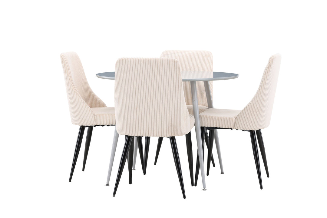 Venture Home Plaza Dining Table with Leone Dining Chair