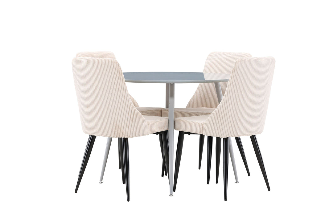 Venture Home Plaza Dining Table with Leone Dining Chair