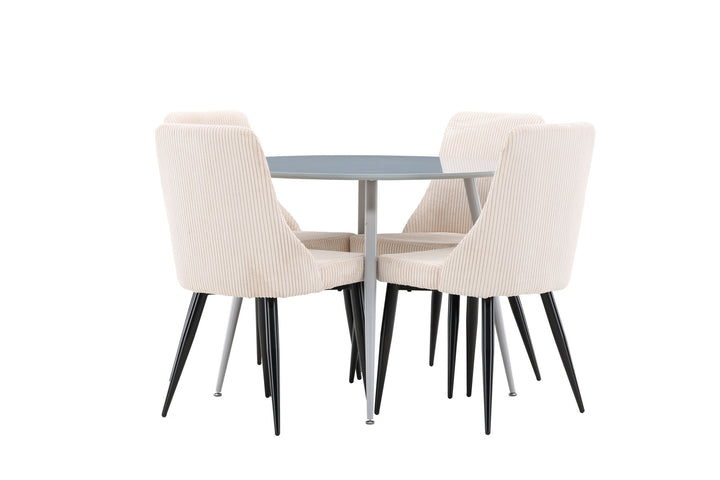 Venture Home Plaza Dining Table with Leone Dining Chair