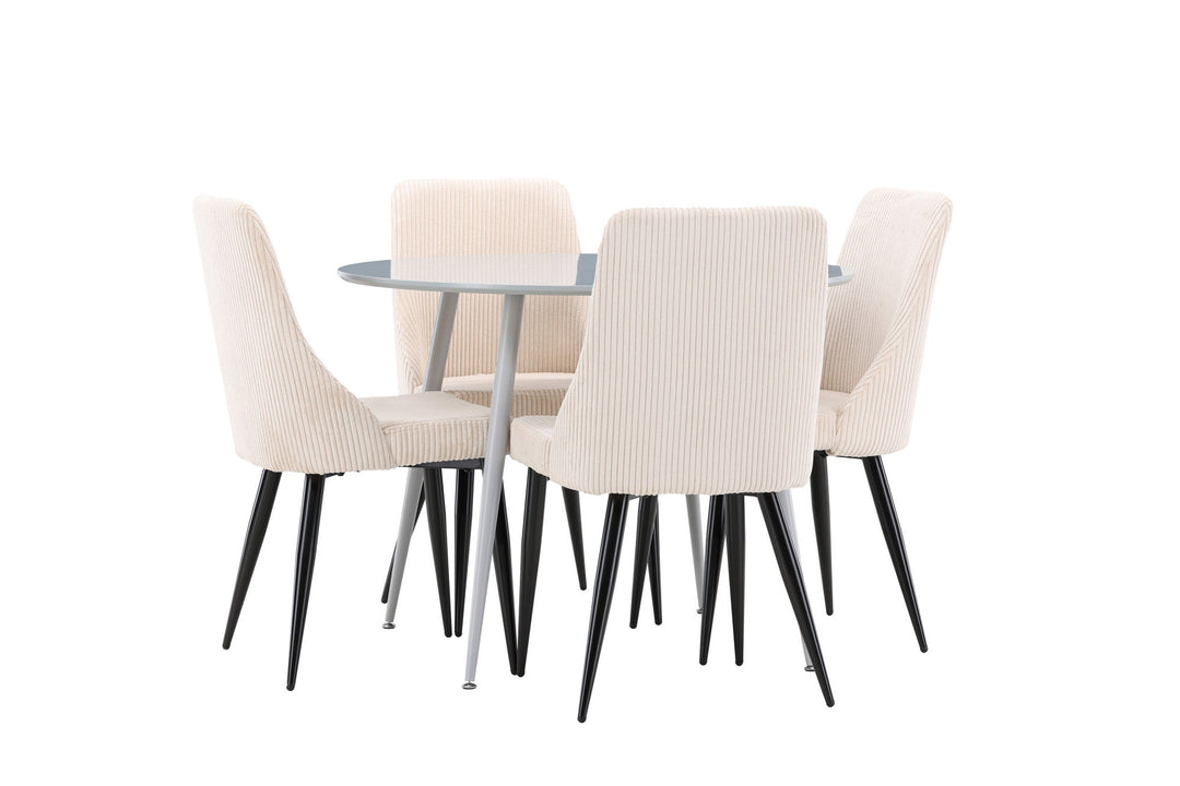 Venture Home Plaza Dining Table with Leone Dining Chair