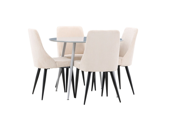 Venture Home Plaza Dining Table with Leone Dining Chair