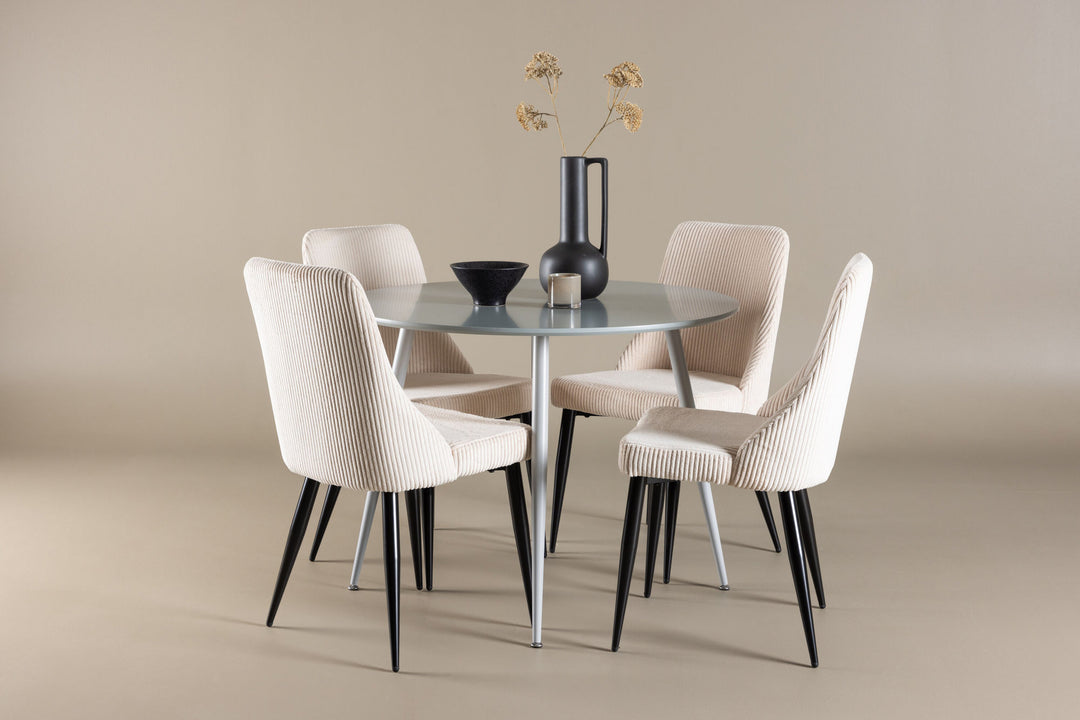 Venture Home Plaza Dining Table with Leone Dining Chair