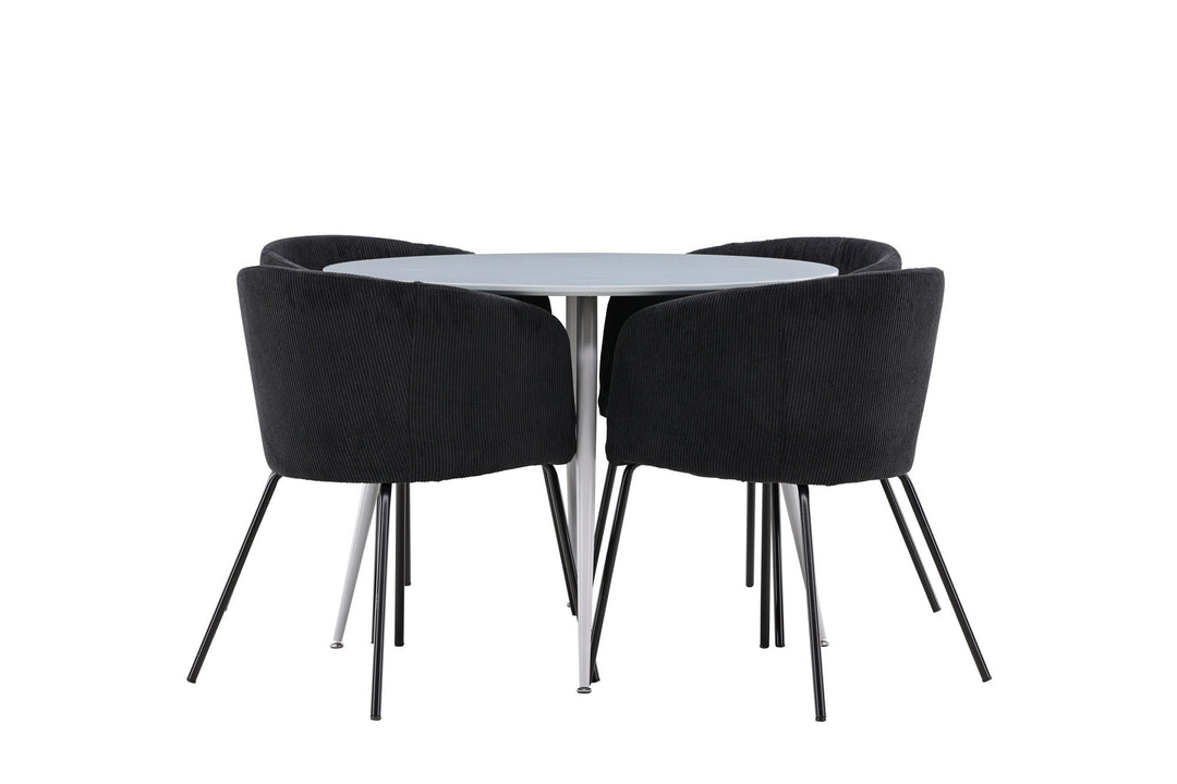 Venture Home Plaza Dining Table with Berit Dining Chair