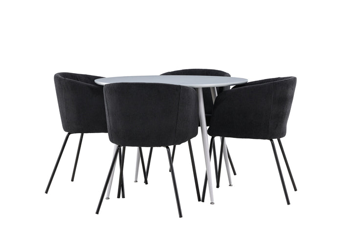 Venture Home Plaza Dining Table with Berit Dining Chair