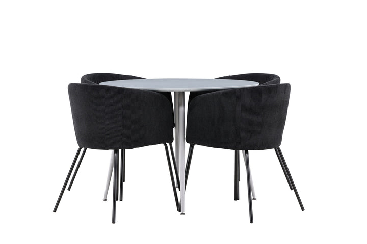 Venture Home Plaza Dining Table with Berit Dining Chair