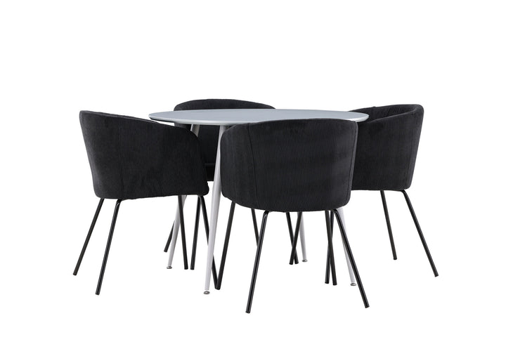 Venture Home Plaza Dining Table with Berit Dining Chair