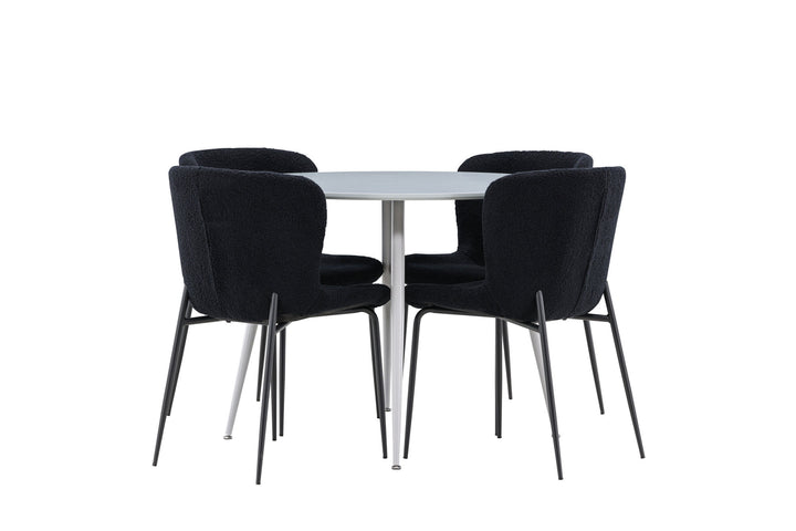 Venture Home Plaza Dining Table with Modesto Dining Chair