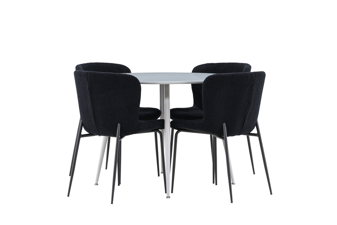 Venture Home Plaza Dining Table with Modesto Dining Chair