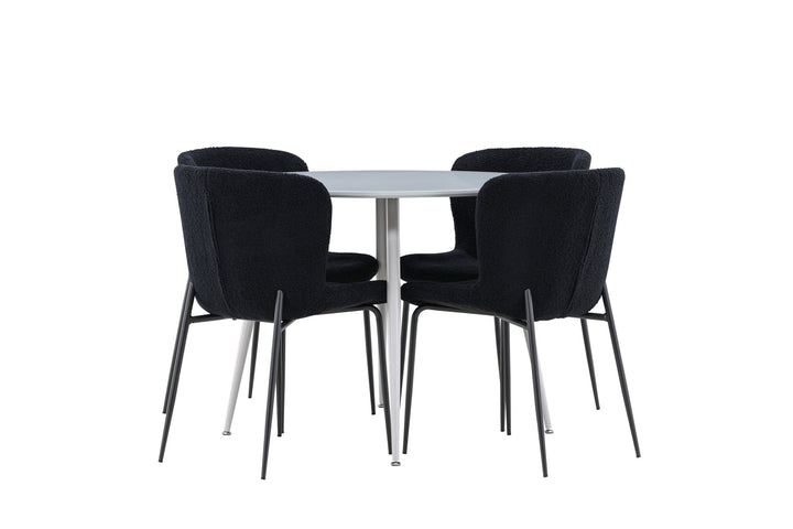 Venture Home Plaza Dining Table with Modesto Dining Chair