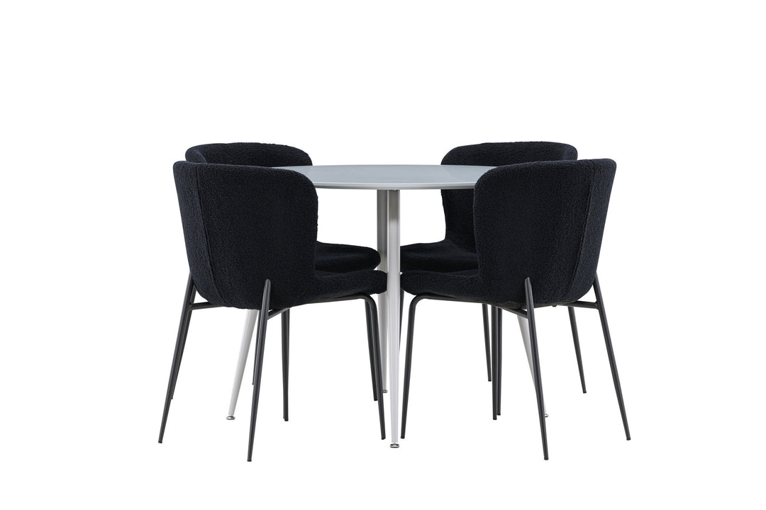 Venture Home Plaza Dining Table with Modesto Dining Chair