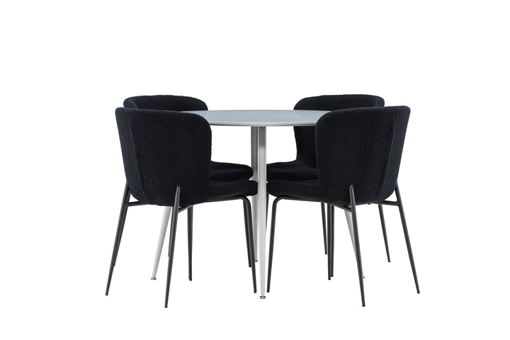 Venture Home Plaza Dining Table with Modesto Dining Chair