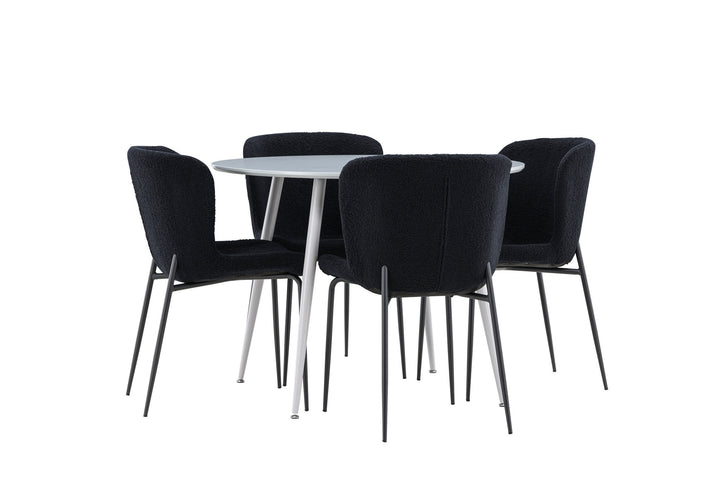 Venture Home Plaza Dining Table with Modesto Dining Chair