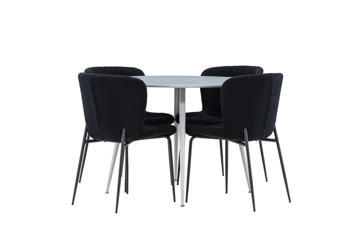 Venture Home Plaza Dining Table with Modesto Dining Chair