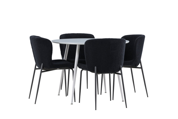 Venture Home Plaza Dining Table with Modesto Dining Chair