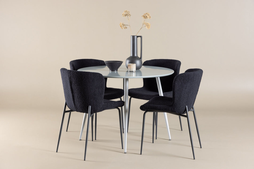 Venture Home Plaza Dining Table with Modesto Dining Chair
