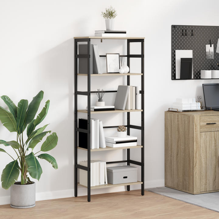 Bogreol Sonoma eg 60 x 29,5 x 149 cm Konstrueret træ