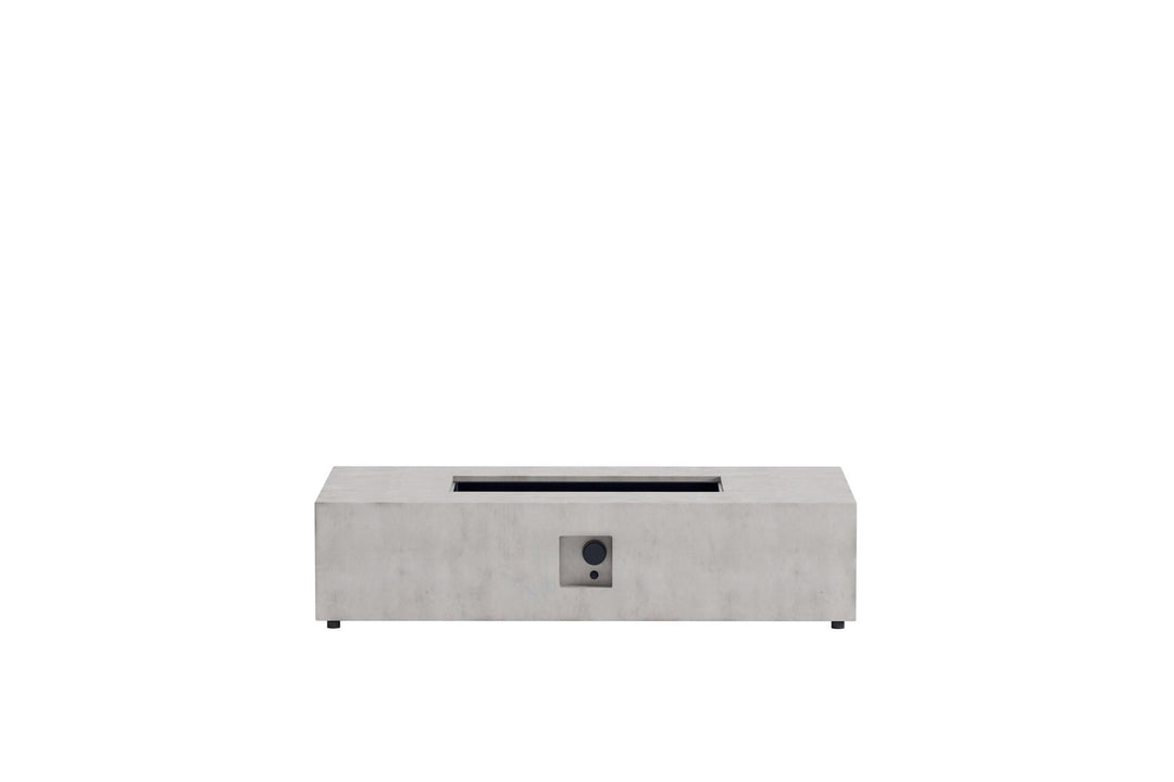 Venture Home Kea bålsted rektangulært 137x69x31 cm - grå