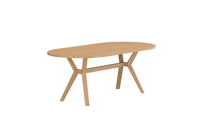 Venture Home Kenya Oval Dining Table 200x100x75 cm - Nature Teak