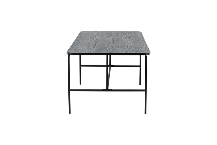 Venture Home Uno Dining Table - Black / Black Veneer
