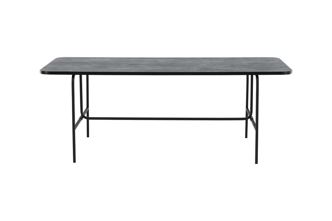 Venture Home Uno Dining Table - Black / Black Veneer
