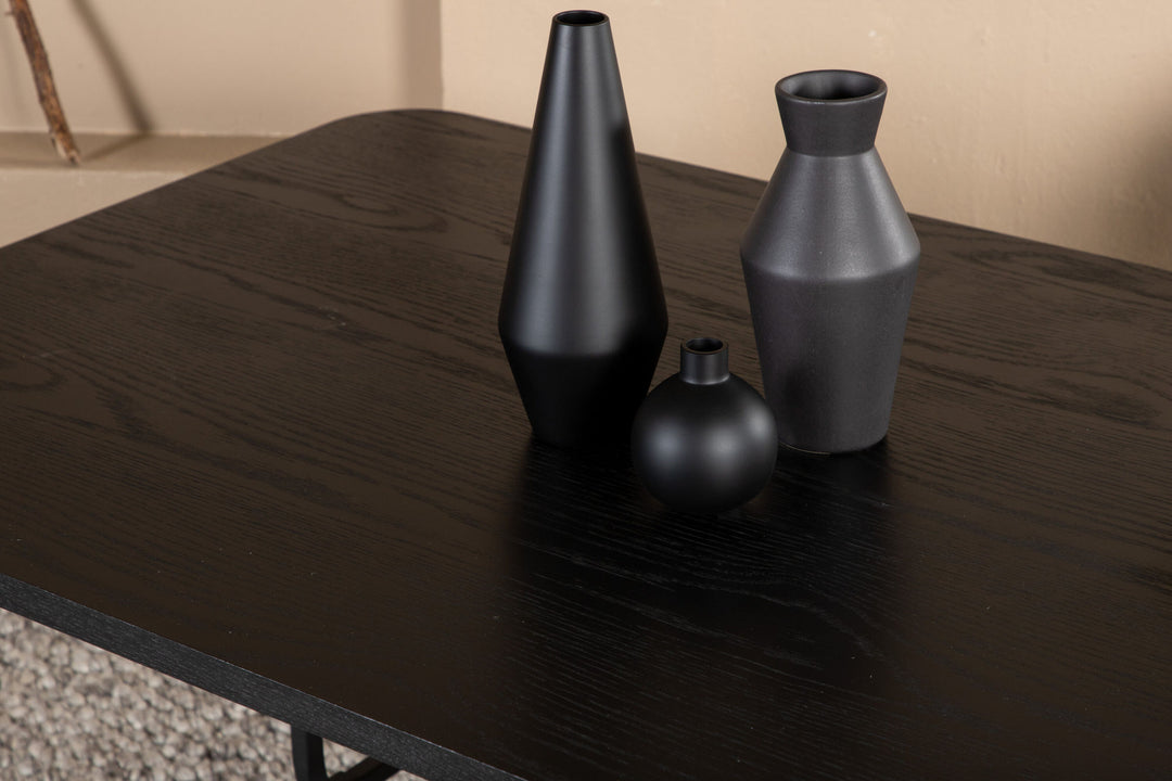 Venture Home Uno Dining Table - Black / Black Veneer
