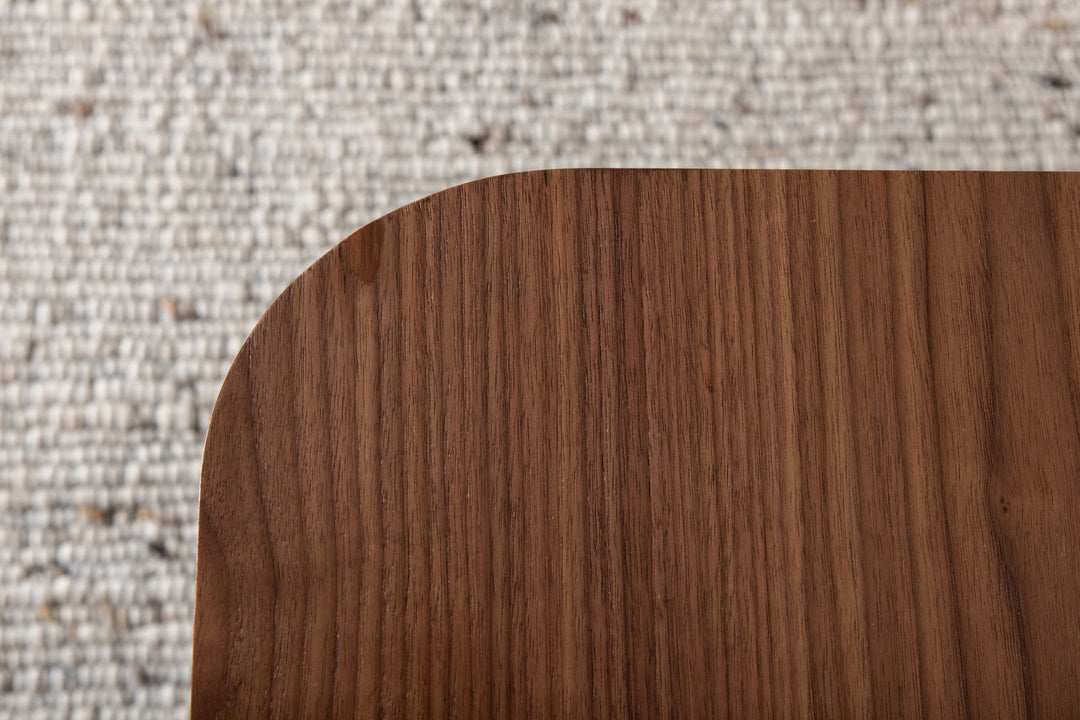 Venture Home Uno Dining Table - Black / Walnut Veneer
