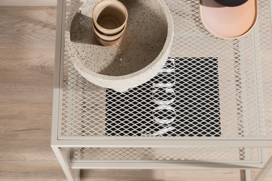 Venture Home Netz Side Table - / Beige