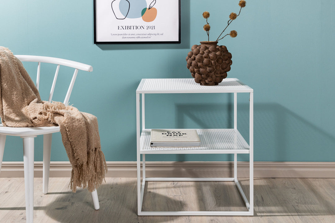 Venture Home Netz Side Table - / White