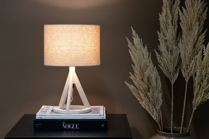 Venture Home Kona -Table Lamp - White/Linen
