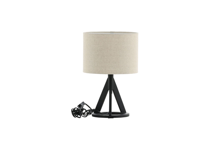 Venture Home Kona -Table Lamp - Black/Linen