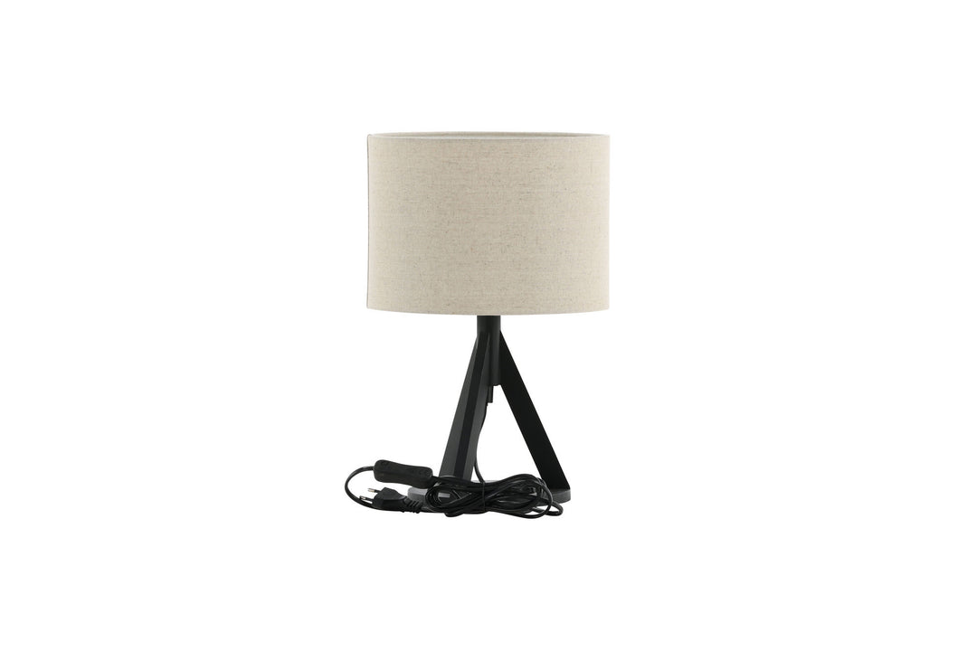Venture Home Kona -Table Lamp - Black/Linen