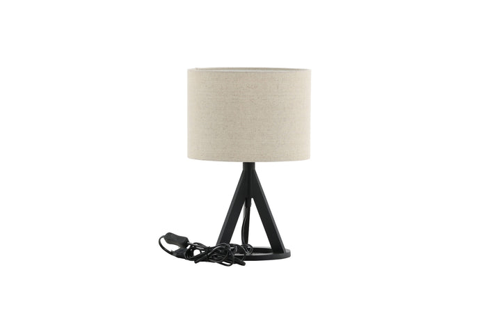 Venture Home Kona -Table Lamp - Black/Linen