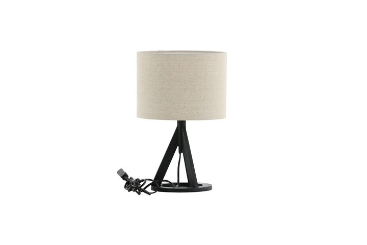 Venture Home Kona -Table Lamp - Black/Linen
